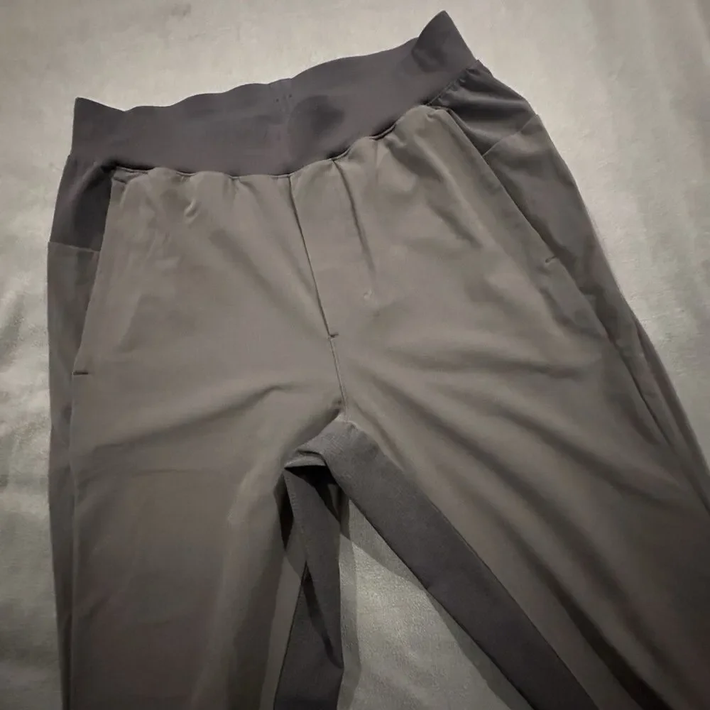Lululemon Switch Up Pants Mens S Gray Performance Tapered Jogger Stretch